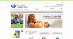 Desktop Screenshot of amazinghealth.co.uk